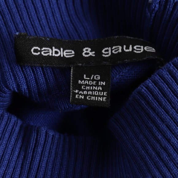 EC Cable and Gauge Sweater size L - Picture 12 of 12
